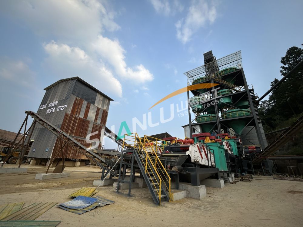 Oil fracturing sand production line